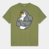 Heavyweight Cotton Unisex Garment Dyed T-Shirt Thumbnail