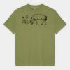 Heavyweight Cotton Unisex Garment Dyed T-Shirt Thumbnail