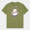 Heavyweight Cotton Unisex Garment Dyed T-Shirt Thumbnail